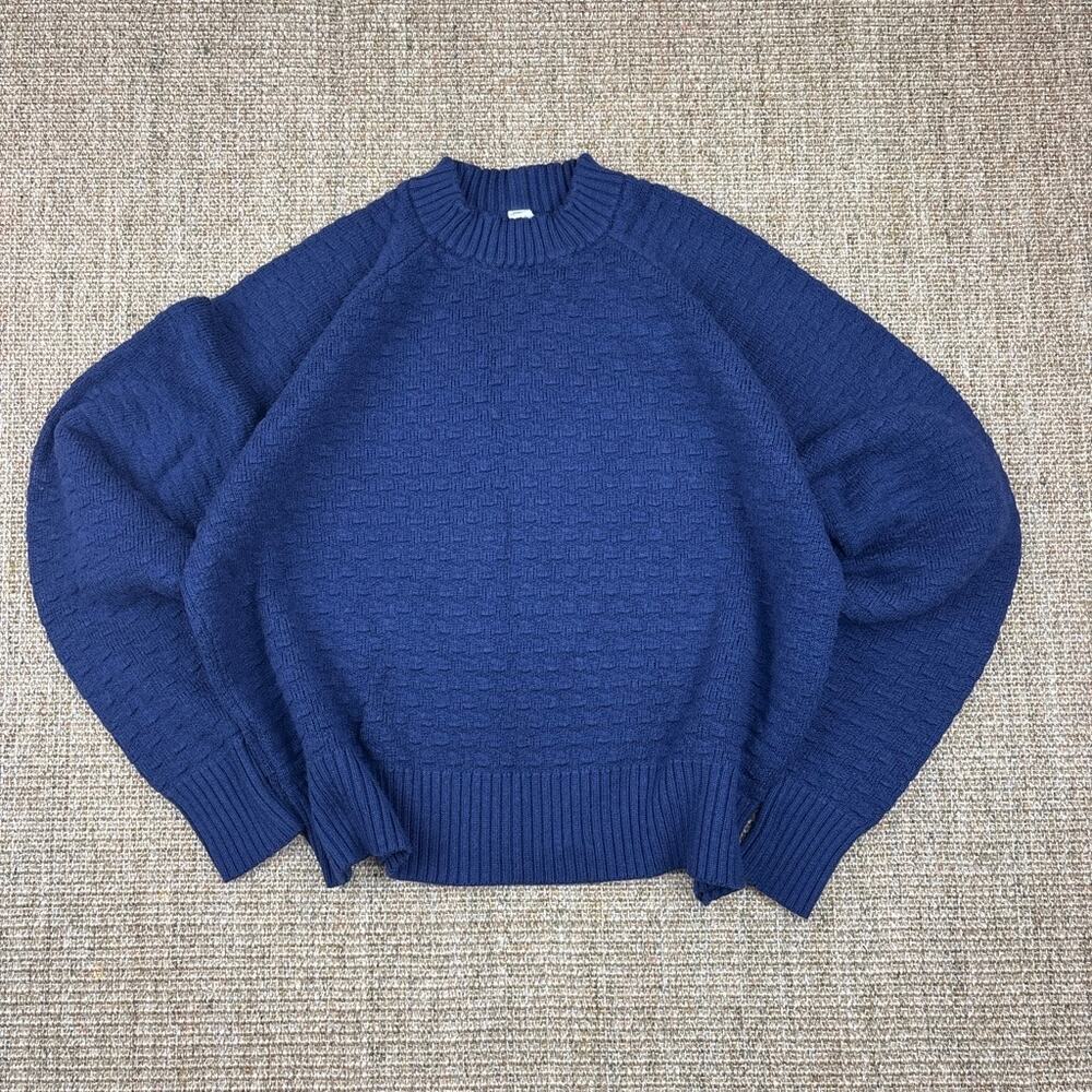 🍋 Lululemon Textured Knit Sweater | Size XS/S | Navy Blue